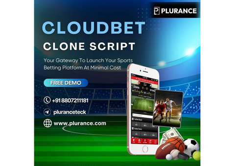 Avail our cloudbet clone script at a affordable cost and get success