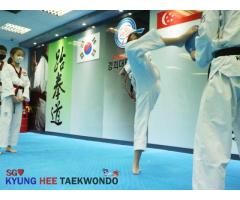 KyungheeTaekwondo teaches the way of Kicking and Punching techniques