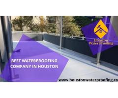 We are the best waterproofing installation company in Houston