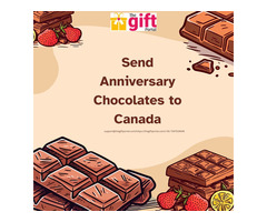 Send Online Gourmet Anniversary Chocolates to Canada – TheGiftPortal