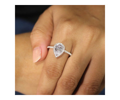 Get 10% Off Lab Diamond Halo Engagement Rings