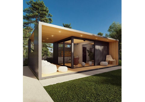 What are the non-commercial uses of backyard studios?