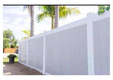 Get The Best Vinyl Fence Installation Company