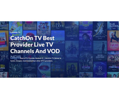 CatchOnTV - Access 40,000+ VODs, 20K Channels Premium TV