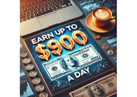 Stressed About Money? Here’s How You Can Earn Up to $900 a Day -MA