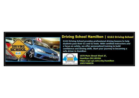 Driving School Hamilton | G1G2 Driving School