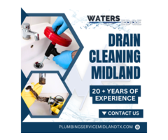 Expert Drain Cleaning Service In Midland | (432) 262-1294