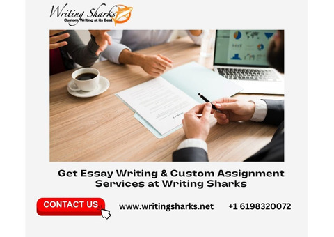 Get Custom Assignment Writing Services at WritingSharks