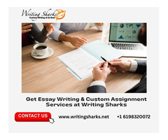 Get Custom Assignment Writing Services at WritingSharks