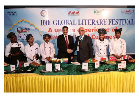 Comoros Cuisine Showcased at the 10th Global Literary Festival Noida