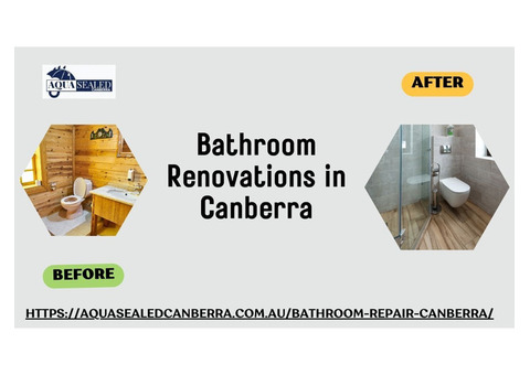Bathroom Renovations In Canberra - AquaSealed Canberra