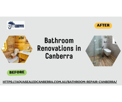 Bathroom Renovations In Canberra - AquaSealed Canberra