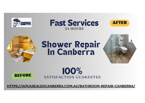 Shower Repair In Canberra - AquaSealed Canberra