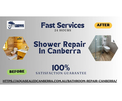 Shower Repair In Canberra - AquaSealed Canberra