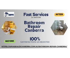 Bathroom Repair Canberra - AquaSealed Canberra