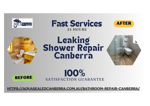 Leaking Shower Repair Canberra - AquaSealed Canberra