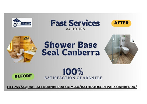 Shower Base Seal Canberra - AquaSealed Canberra