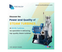 Reliable Back Pressure Turbine Manufacturers | Nconturbines.com