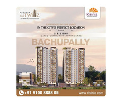 New Gated Communities in Bachupally Hyderabad | The Twinz by Risinia