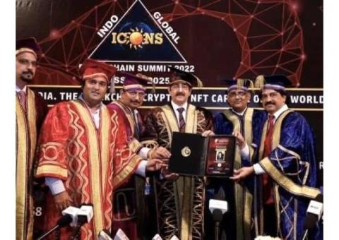 Sandeep Marwah Honoured with Doctorate by American University