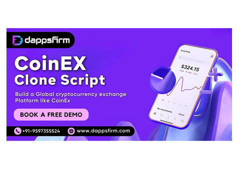 CoinEx Clone Script: To launch a Futuristic Crypto exchange ASAP