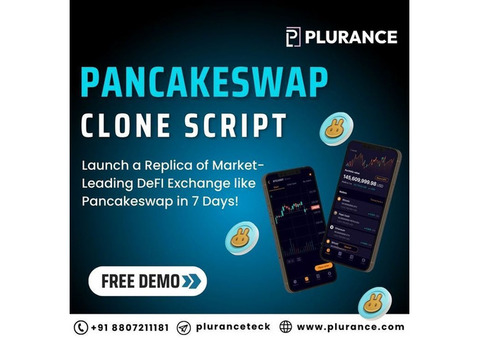 AMM-Powered Pancakeswap Clone Script - Avail At Minimal Cost
