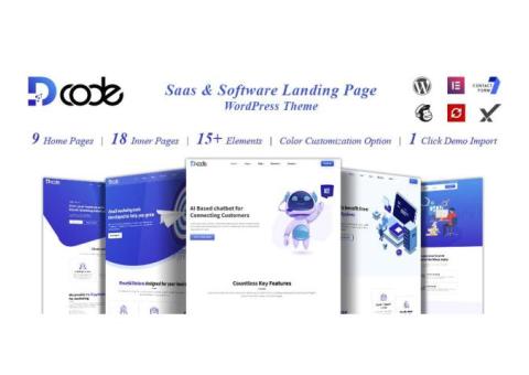 SaaS Landing Page WordPress Theme