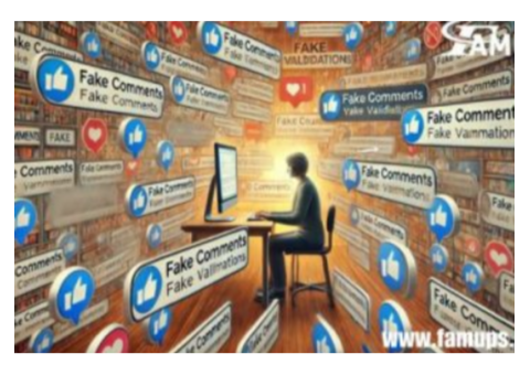 The Role of Fake Comments in Content Validation