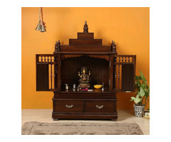 Celebrate Diwali with Beautiful Wooden Temples for Your Home!