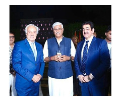 Sandeep Marwah Congratulates Spanish Ambassador on National Day