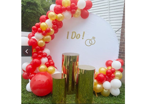 Exclusive party rentals for Sweet 16 Decorations from the Brat Shack