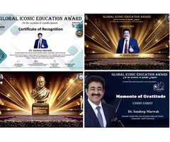 Sandeep Marwah Honoured on Mahatma Gandhi Jayanti with Global Iconic