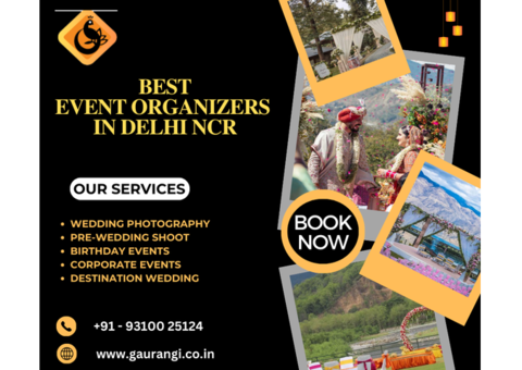 Best Event Organizers in Delhi NCR - Top Event Styling and Design
