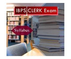 IBPS CLERK Syllabus