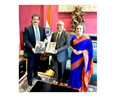 Sandeep Marwah Invited by Indian Ambassador to Ireland for Special