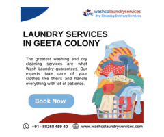 Laundry Services in Geeta Colony -