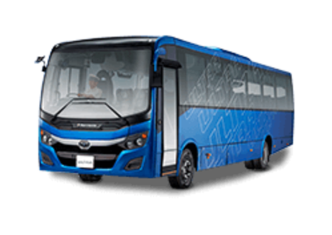 How do public buses differ from private buses?