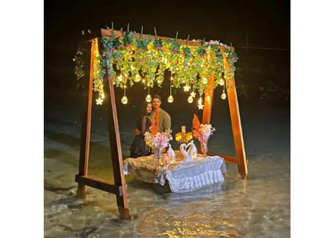 On Water Romantic Candlelight Dinner