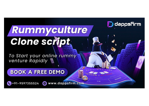 Ready-Made RummyCulture Clone Script for Your Business