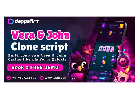 Launch a Online Casino with Vera John casino Clone Script