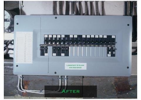 Electrical Panel Installation by Langstaff& Sloan in Toronto, ON