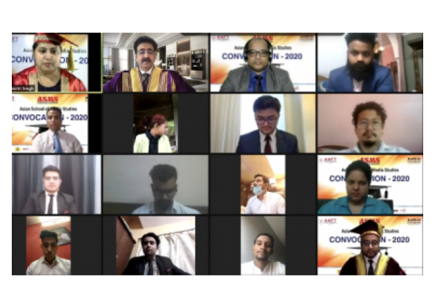 Sandeep Marwah Delivered Convocation Address at AIHT