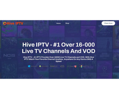 Hive IPTV: #1 Over 16,000 Live TV Channels and VOD in 4K