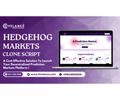 Hedgehog Markets Clone Script The Future of Decentralized Prediction