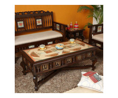 Bring Home Timeless Wooden Center Tables – Shop Today!