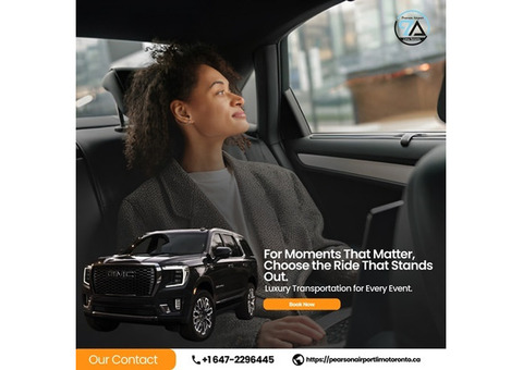 Reliable Airport Limo Service in Whitby for Stress-Free Travel