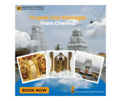 Tirupati Tour Packages From Chennai | Srinivasa Travels