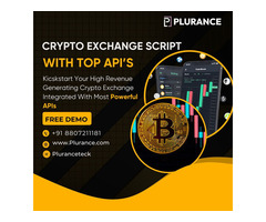 Top API integration required for impeccable Crypto Exchange Script