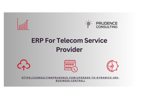 ERP For Telecom Service Provider - Prudence Consulting