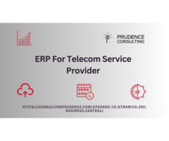 ERP For Telecom Service Provider - Prudence Consulting